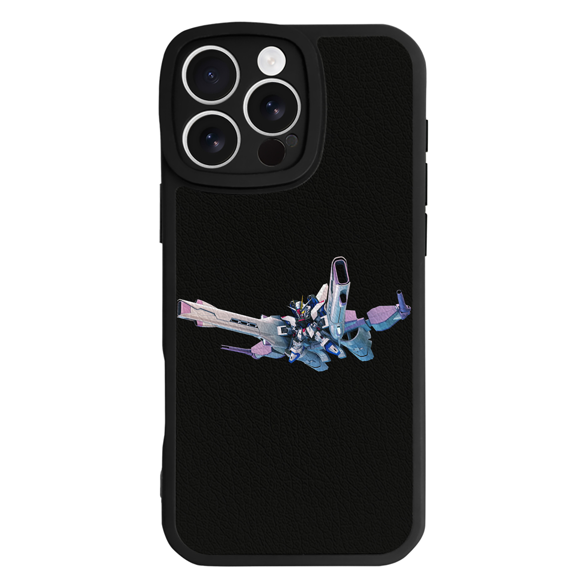 （画像用） 機動戦士ガンダム Mobile Suit Gundam 【iPhone 16シリーズ対応】シリコンスマホケース（レザー調） 材質：シリコン